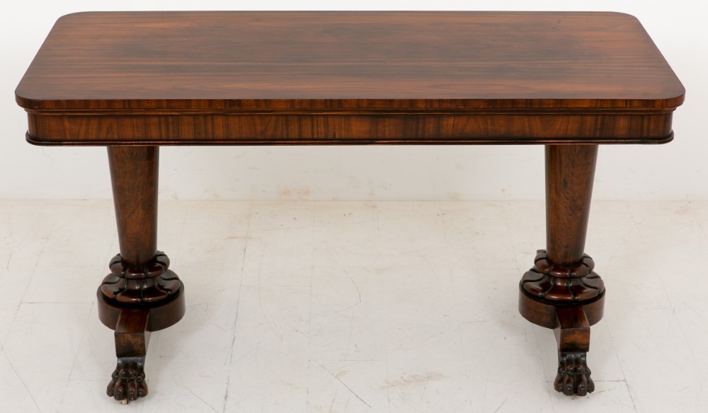 William IV Rosewood Library table