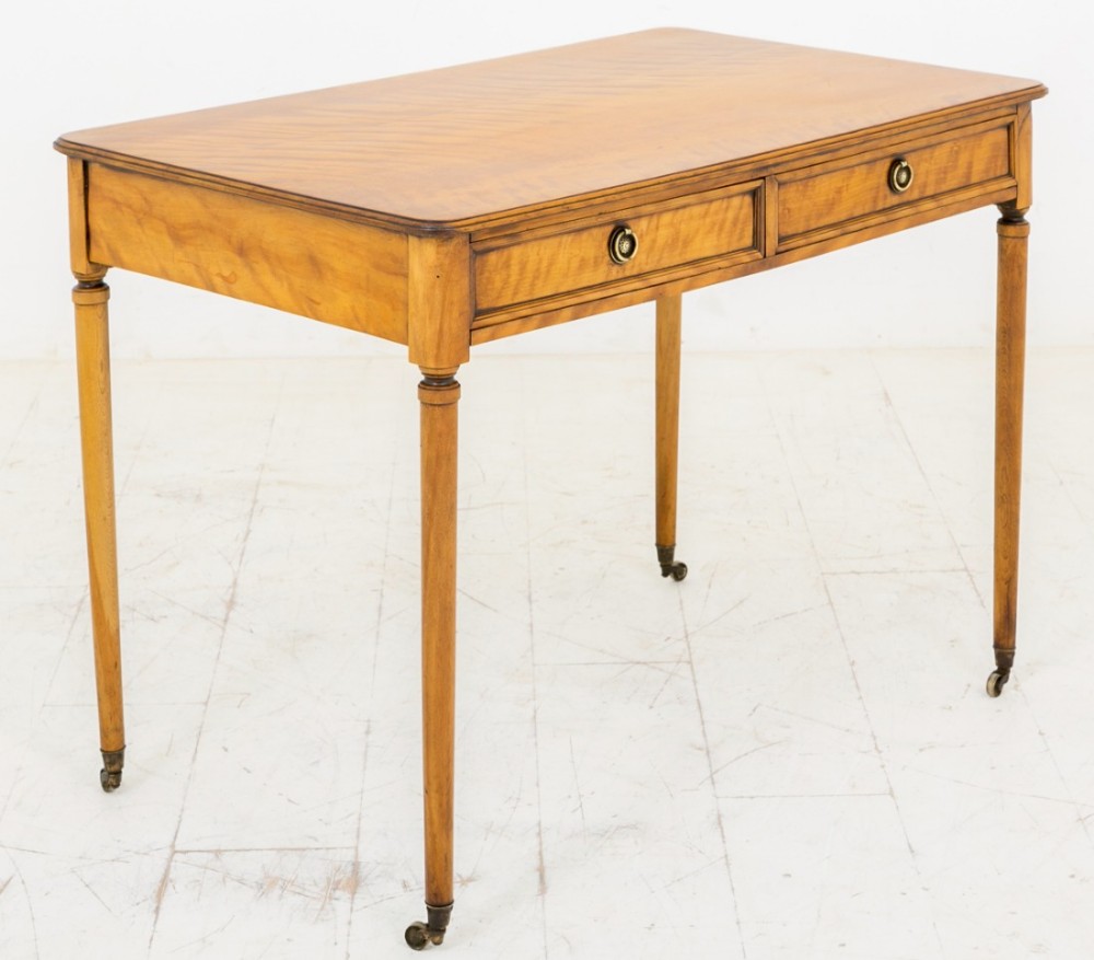 Early Victorian Satin Birch Side Table