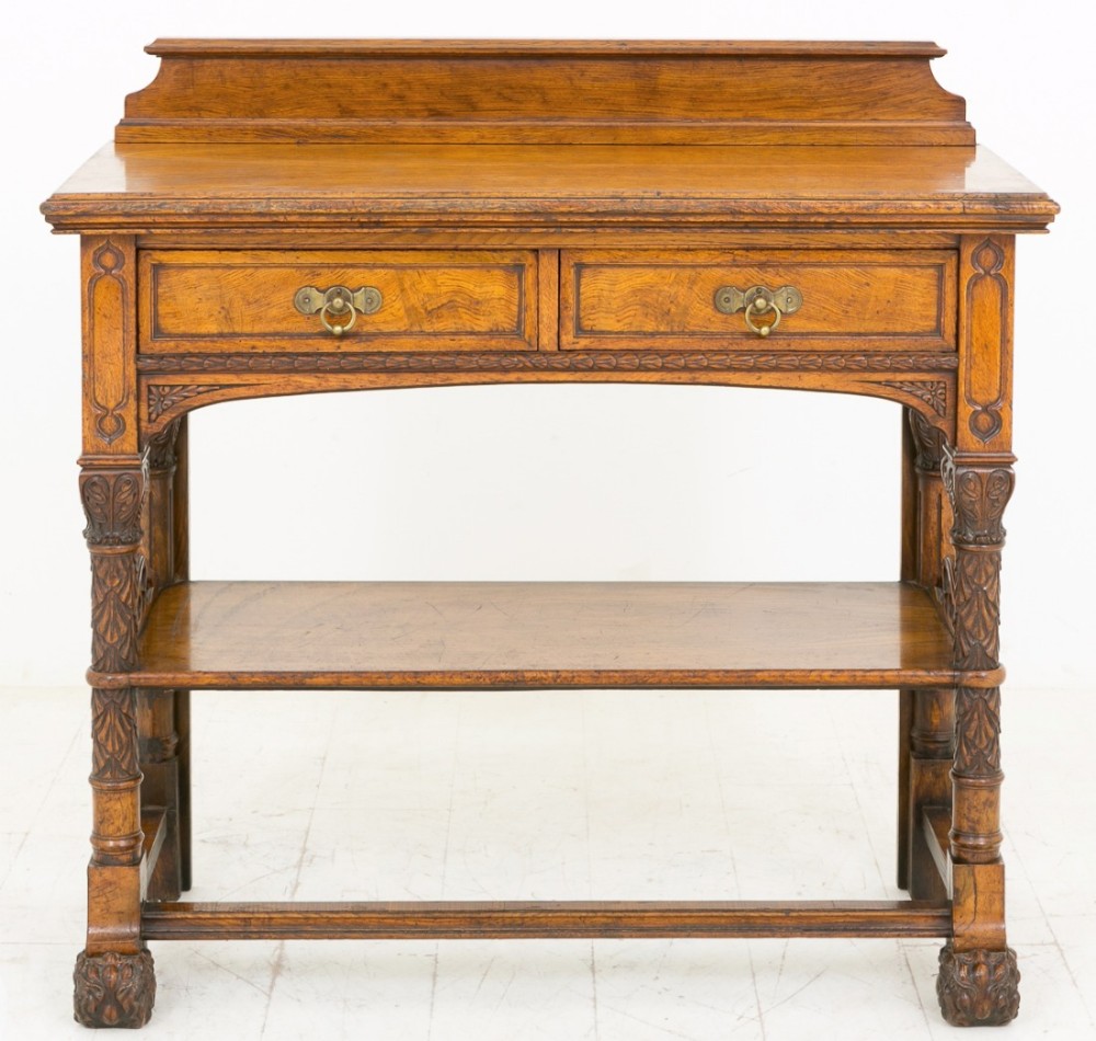 Pollard oak Dumb Waiter