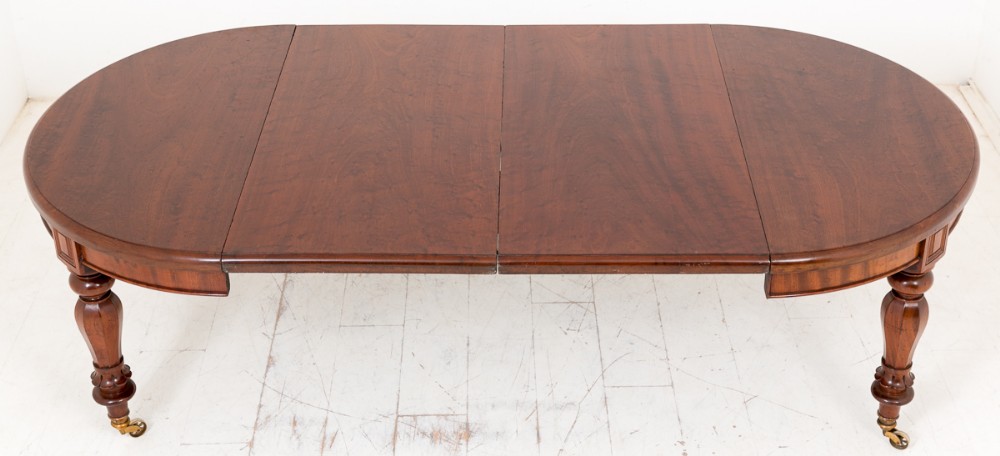 Superb Quality William IV Extending Circular Dining Table