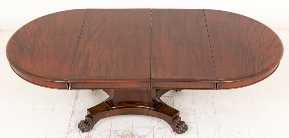 Mahogany William IV Extending dining table