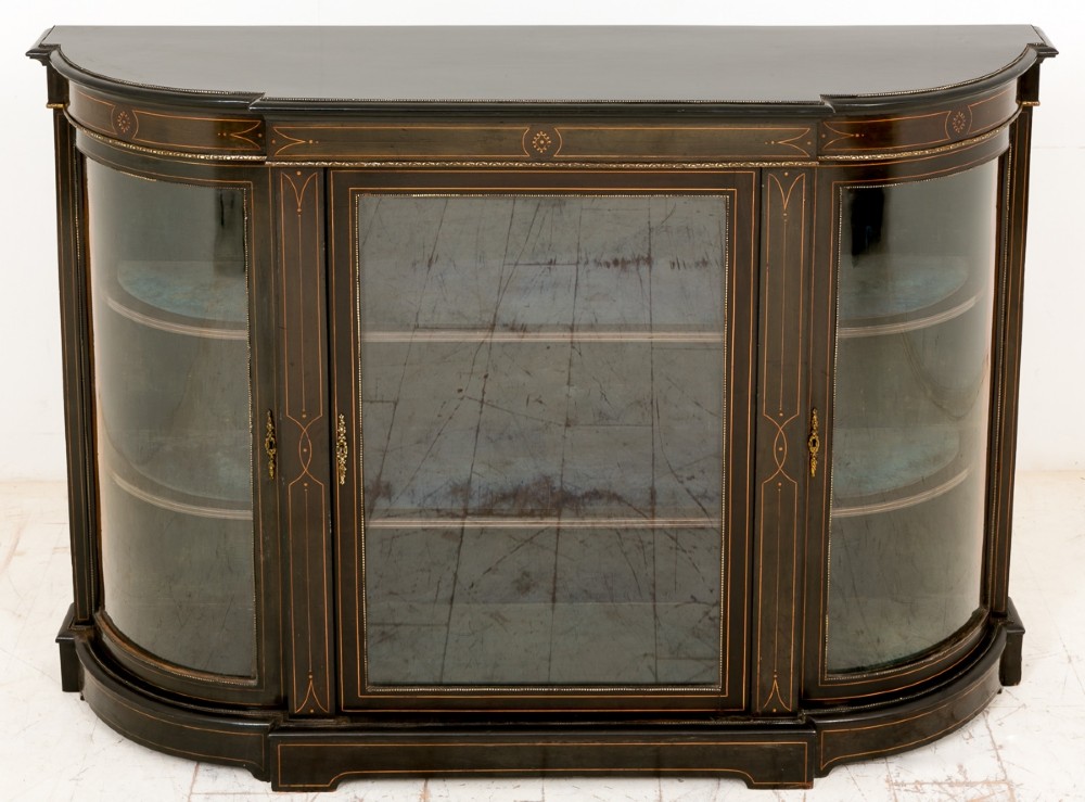 Victorian Ebonised Credenza 
