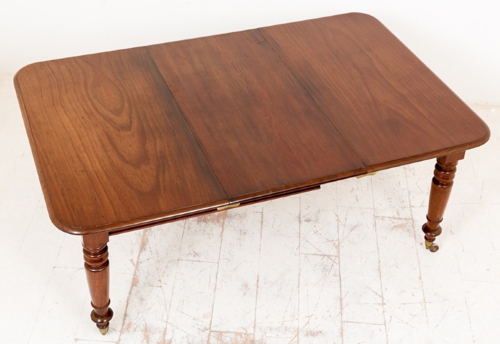 Good Quality William IV Mahogany Extending Dining Table 