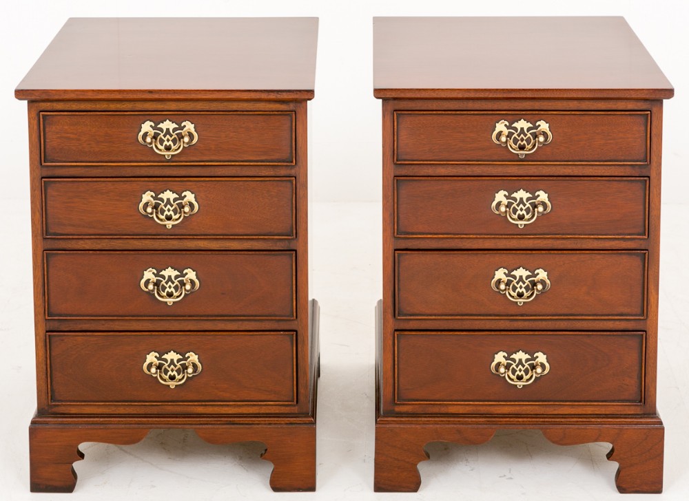 Pair of Mahogany Bedside Cabinets