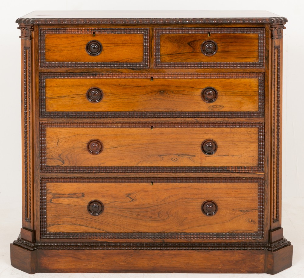 Stunning Rosewood Chest of Drawers