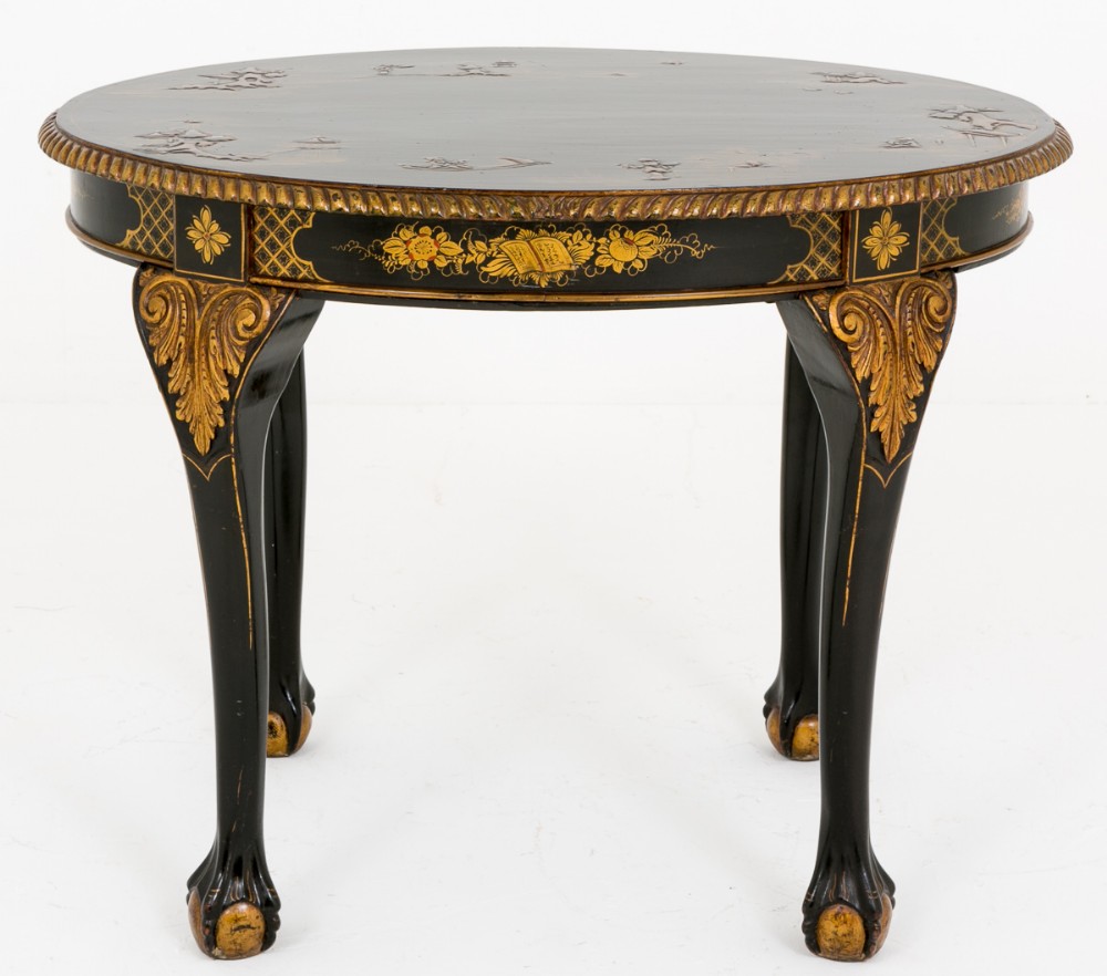 Chippendale Style Chinoiserie Occasional table.