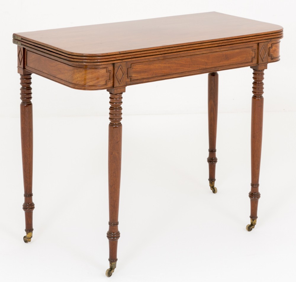 Regency Mahogany Tea Table