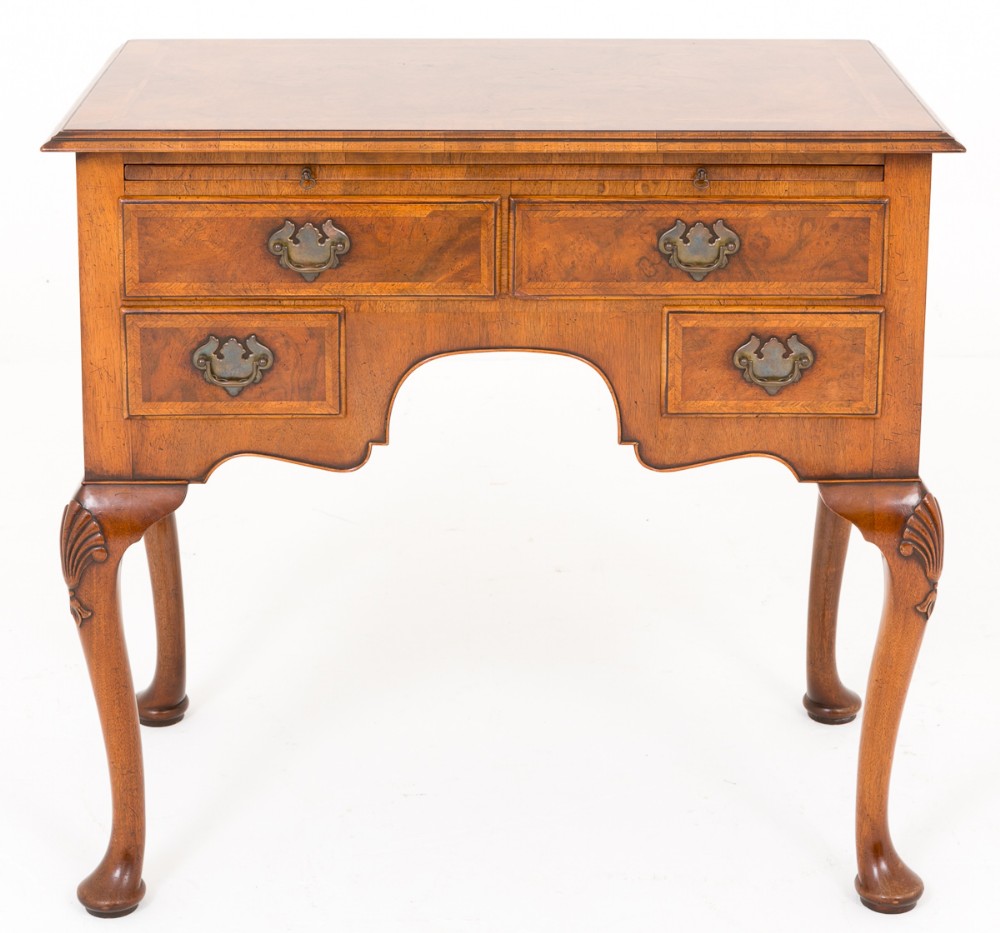 Walnut Queen Anne Style Lowboy