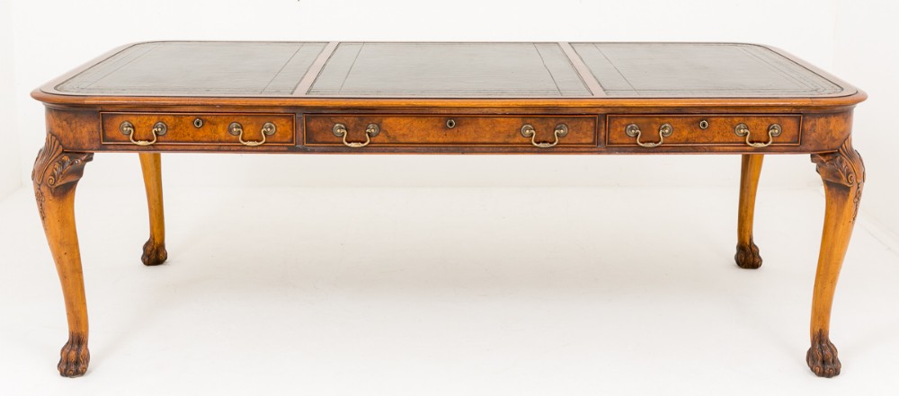 Stunning Walnut Library Table.