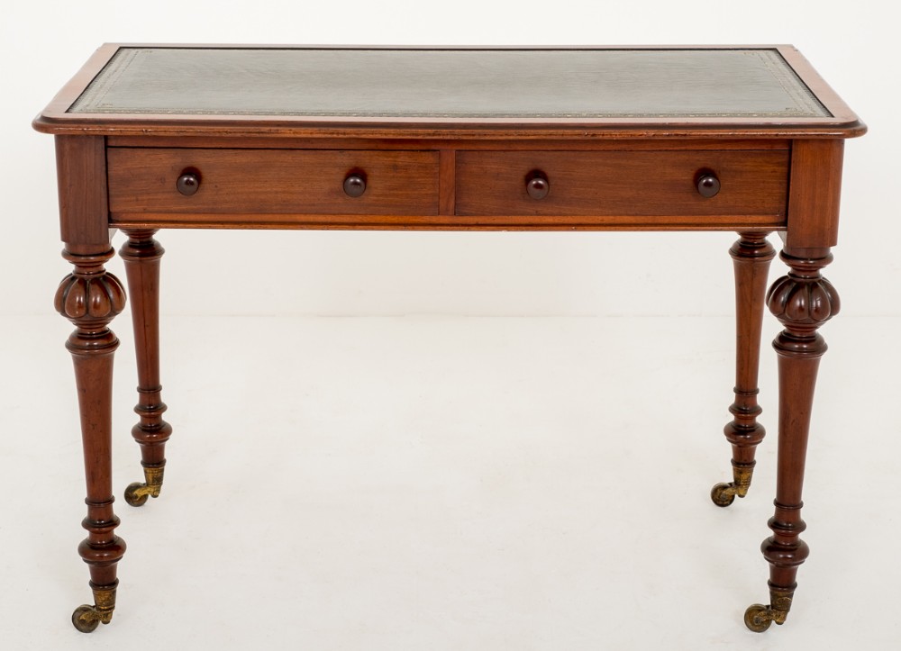 Victorian Mahogany 2 Drawer Writing Table