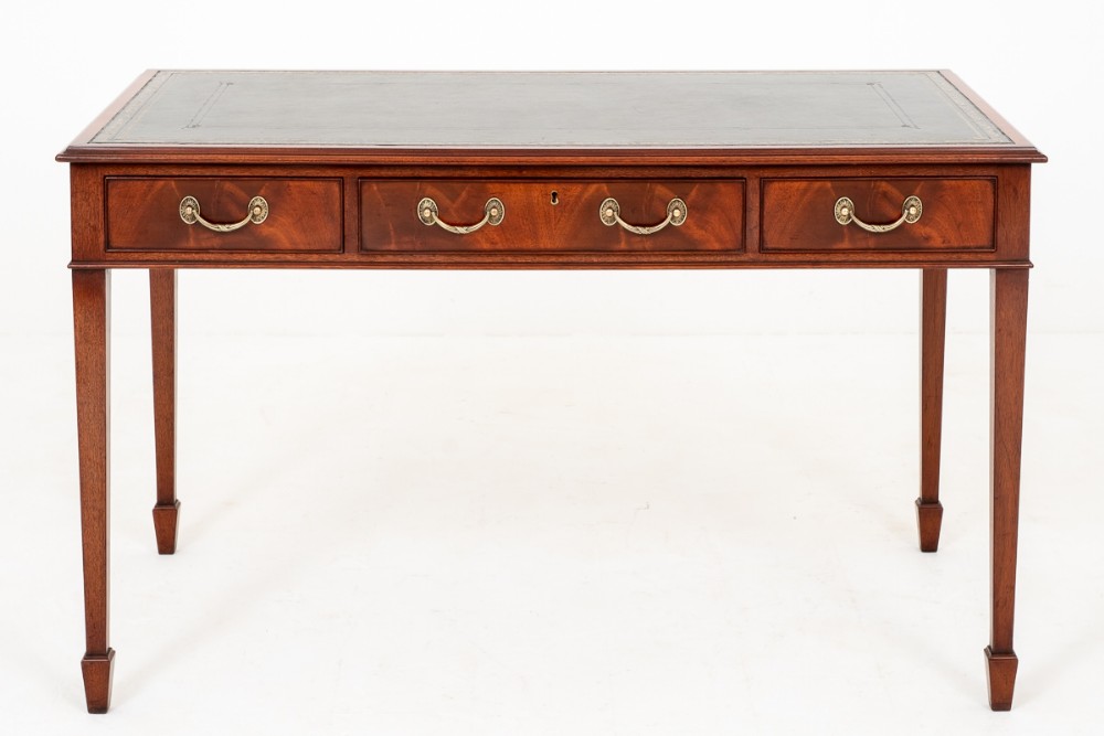Mahogany 3 Drawer Writing Table