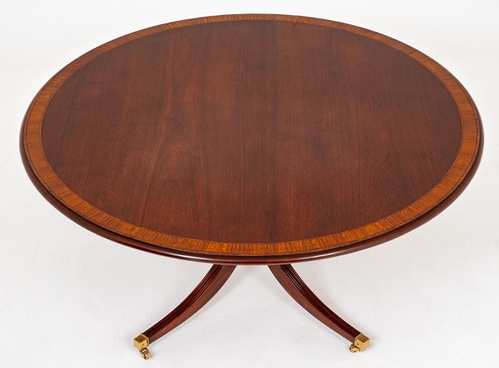 Mahogany Regency Style Dining Table
