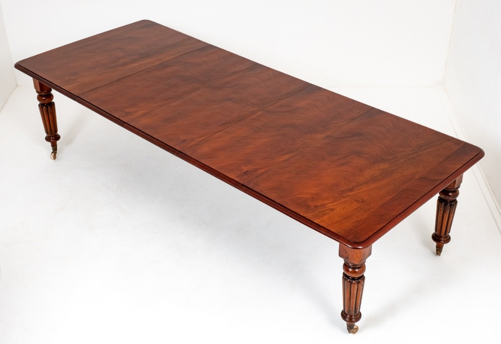 William IV Mahogany Extending Dining Table