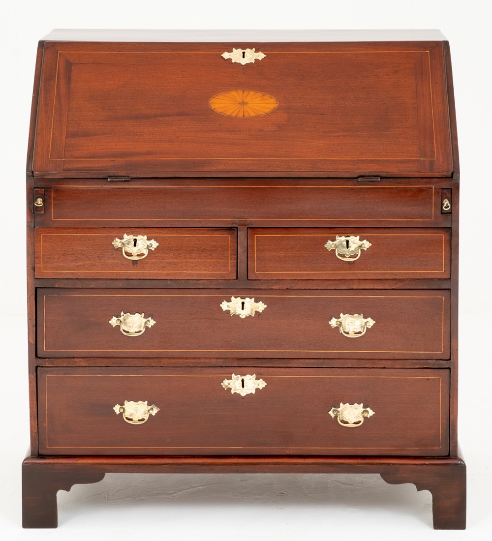 George II Mahogany Bureau