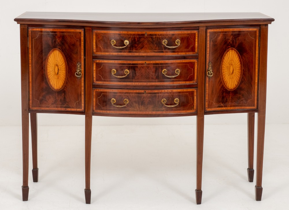 Stunning Mahogany Sheraton Revival Sideboard