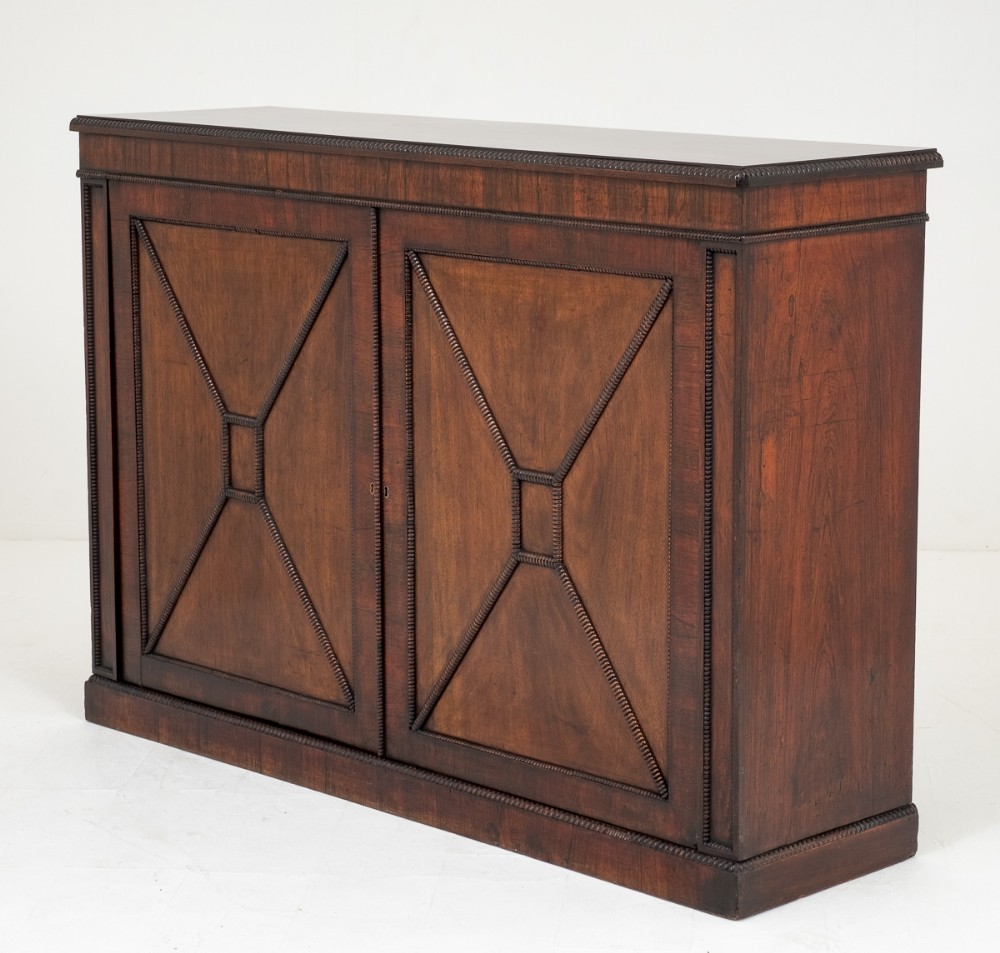 William IV Rosewood 2 Door Side Cabinet