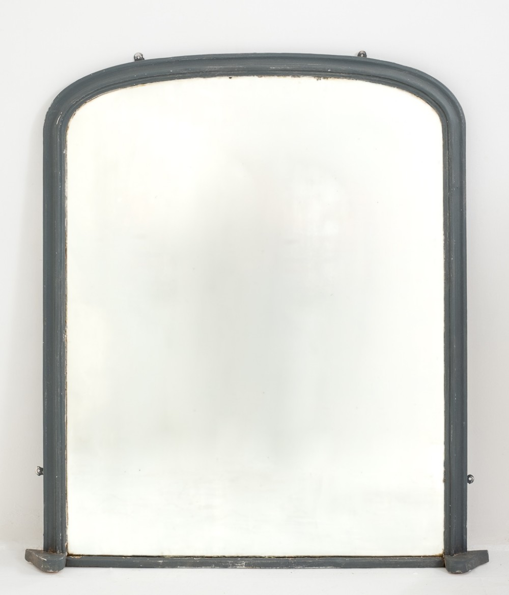 Victorian Painted Overmantle Mirror