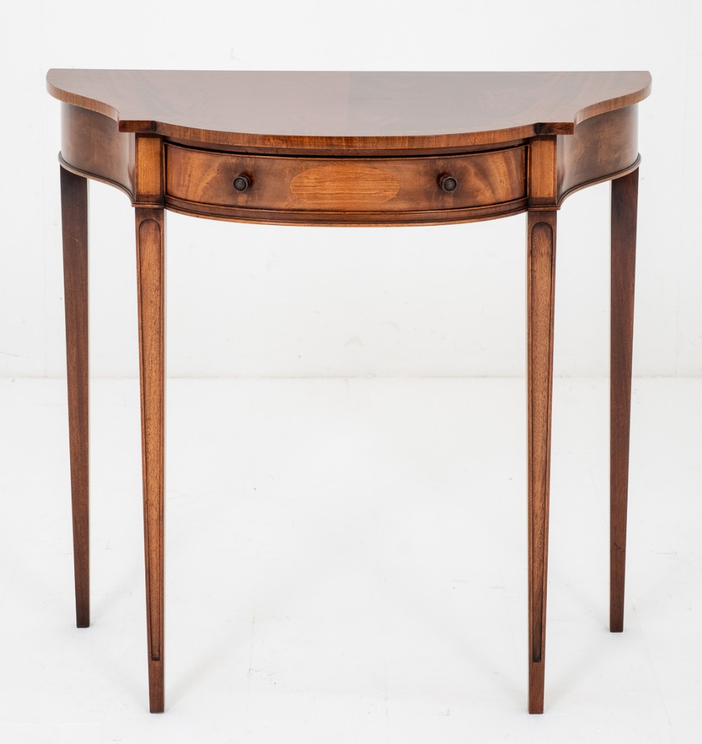 Elegant Mahogany Console Table