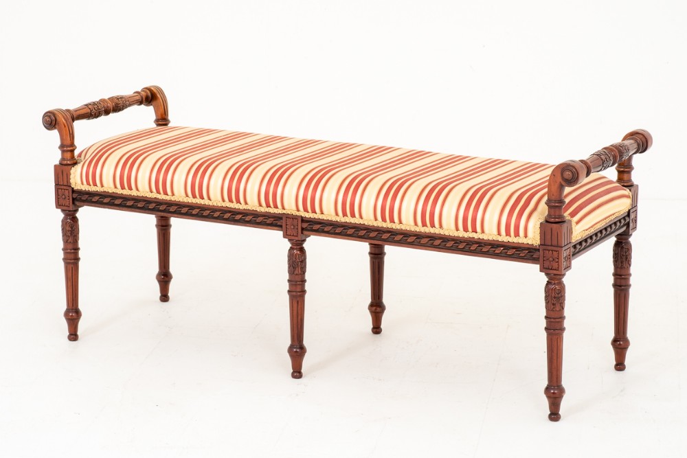 Regency Style Duet Stool
