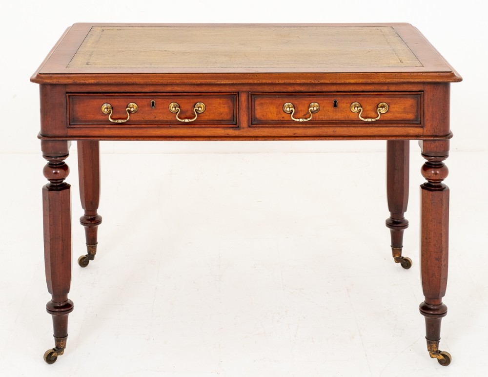 Mahogany 2 Drawer Writing Table