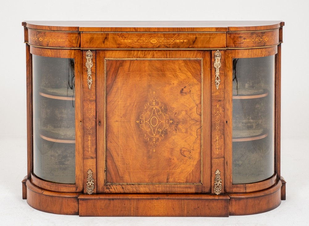 Victorian Walnut Credenza