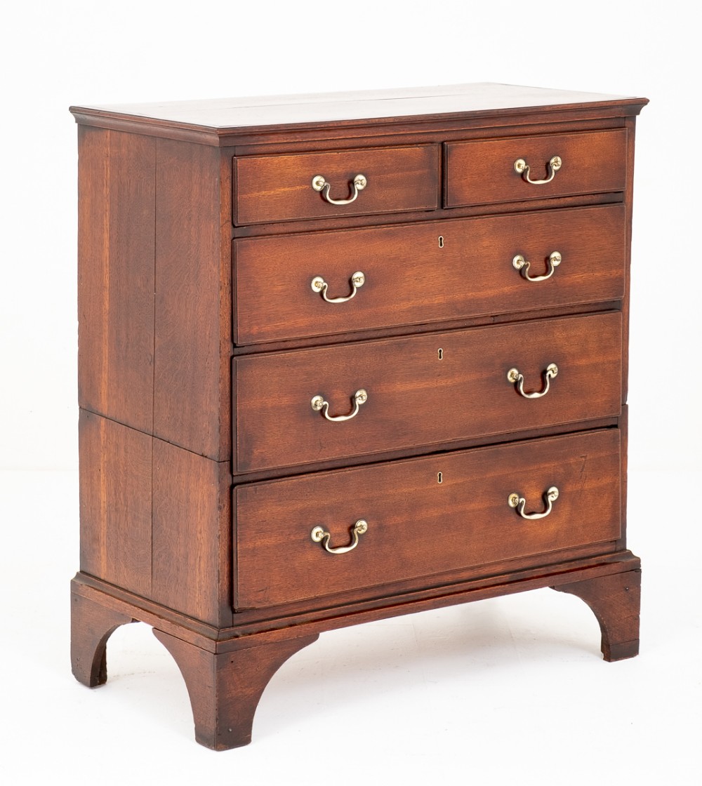 Georgian Oak Country Chest of Drawers