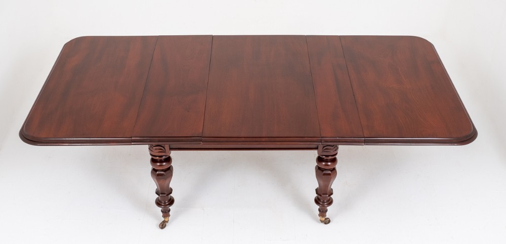 Mahogany William IV Extending Dining Table