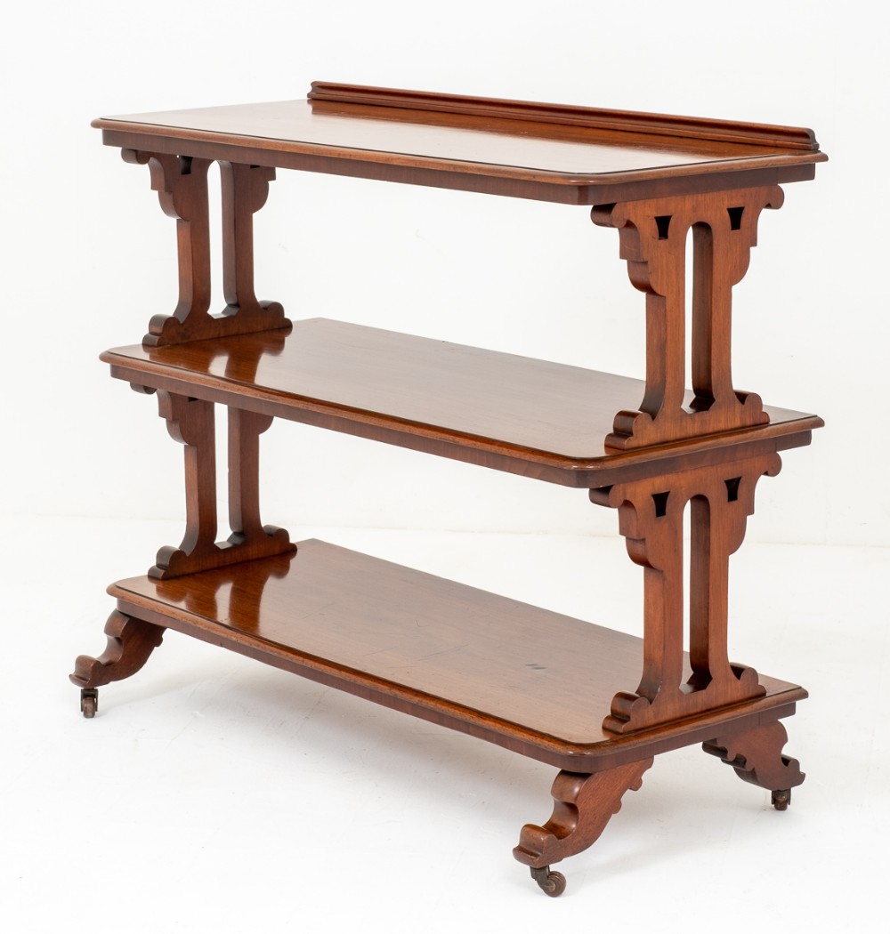 Victorian Mahogany Dumb Waiter.