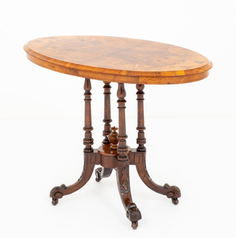 Victorian Walnut Centre Table
