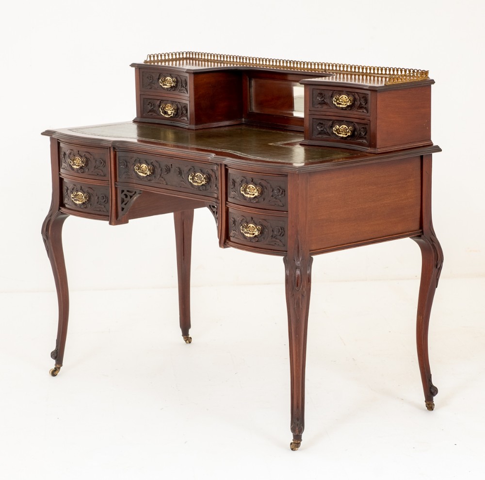 Chippendale Style Mahogany Writing Table