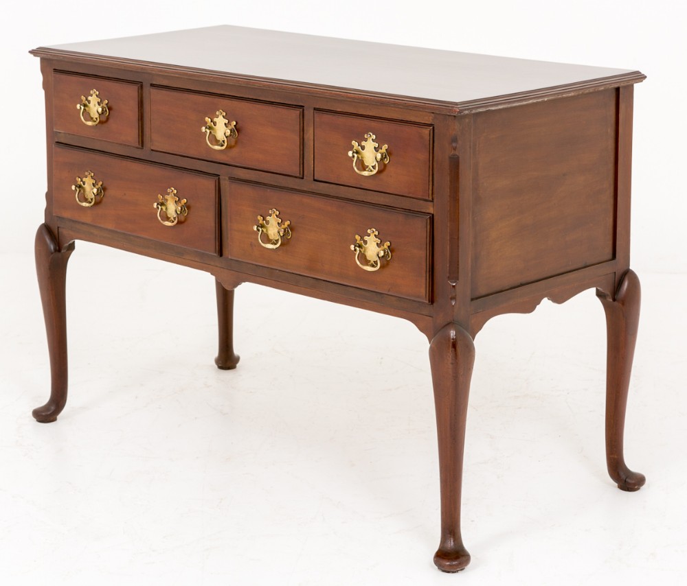Mahogany Queen Anne Style Lowboy