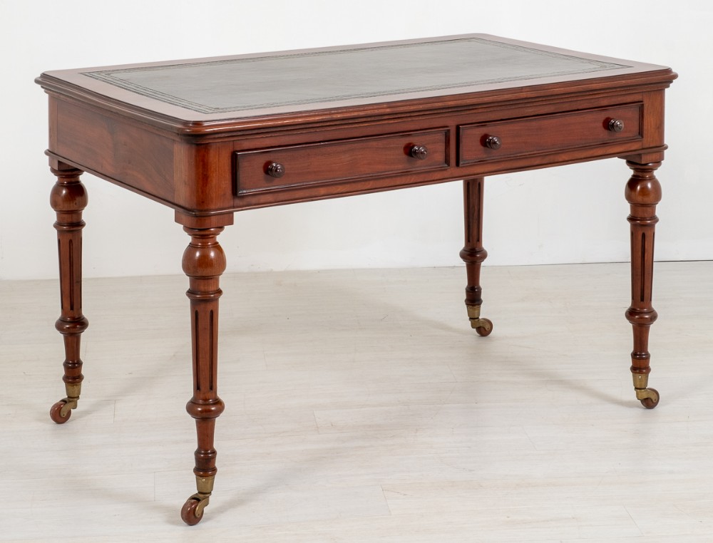 Victorian Mahogany 2 Drawer Writing Table