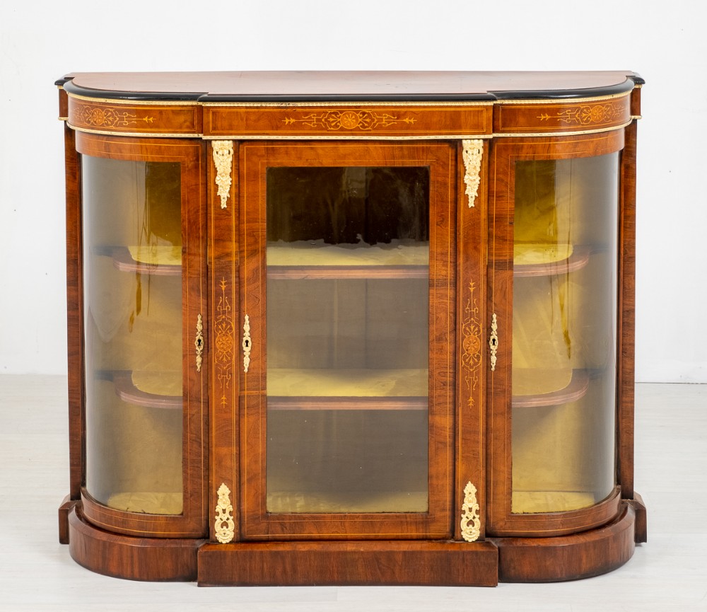 Victorian Walnut Credenza.