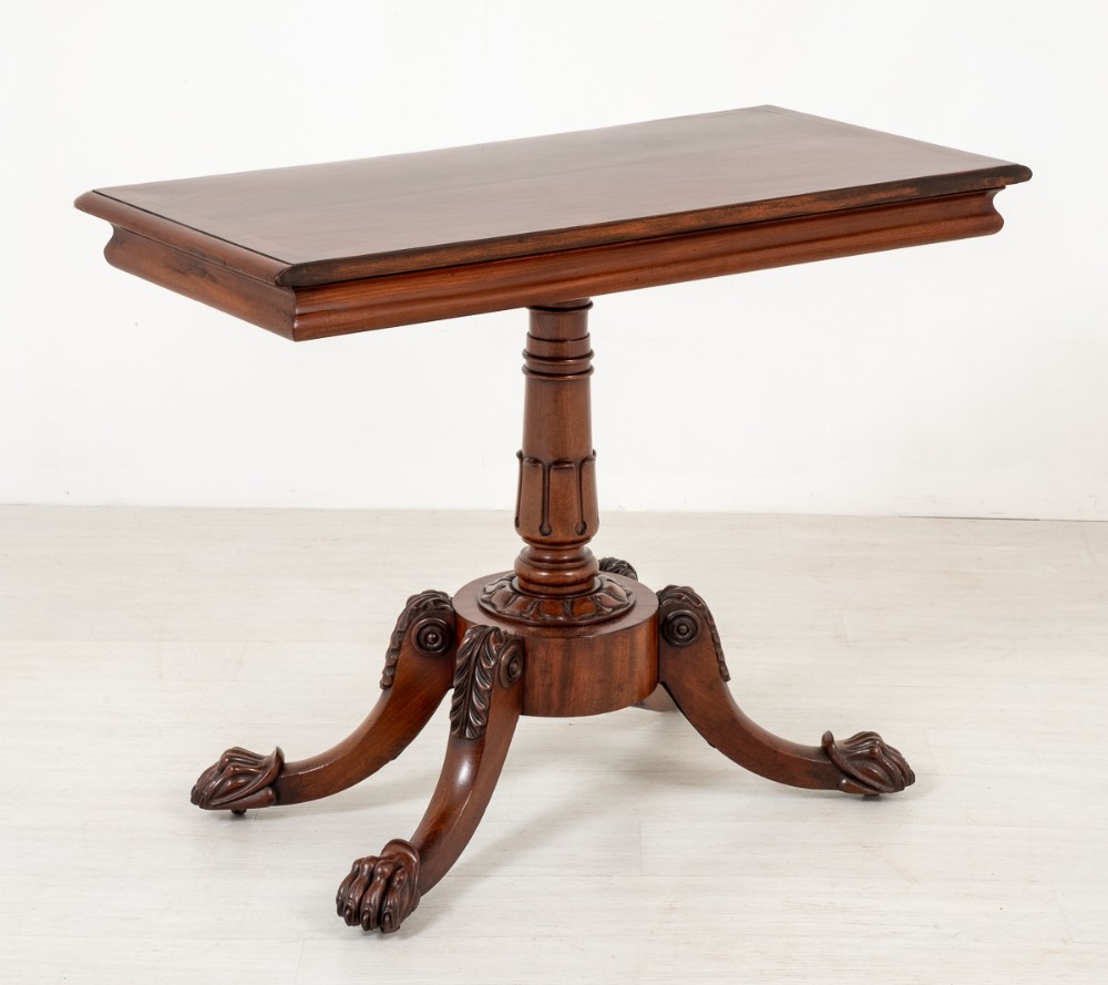 William IV Mahogany Side Table 