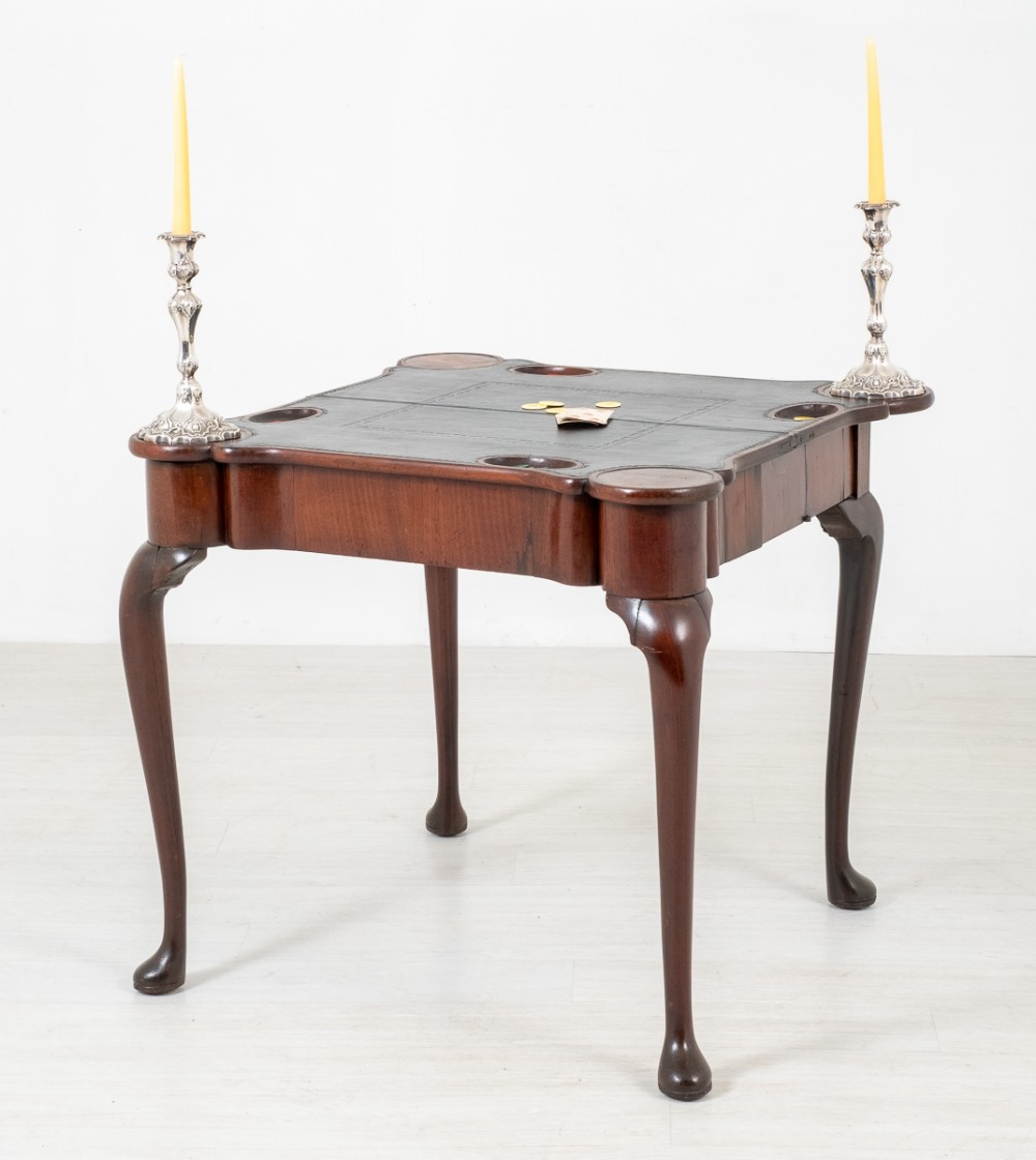 A Wonderful George 1 Mahogany Card Table
