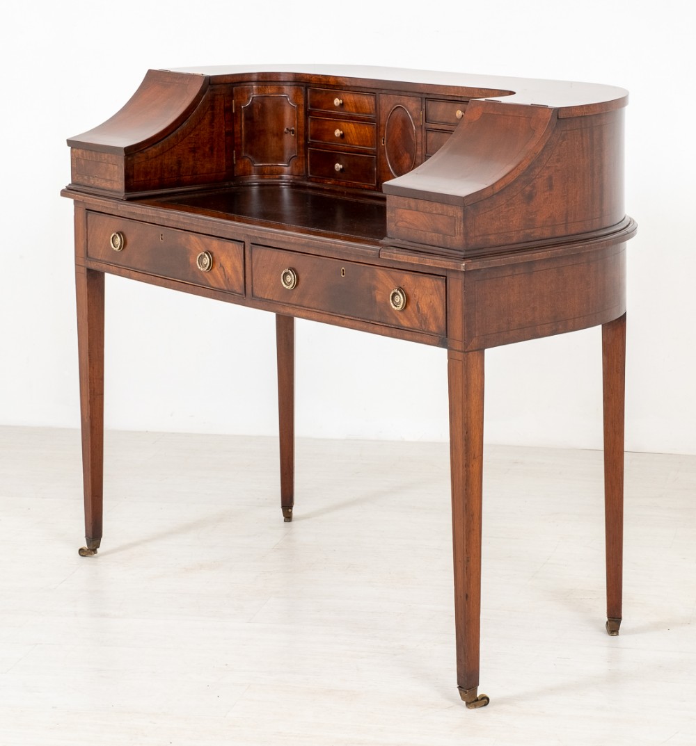 Regency Style Mahogany Carlton House Desk