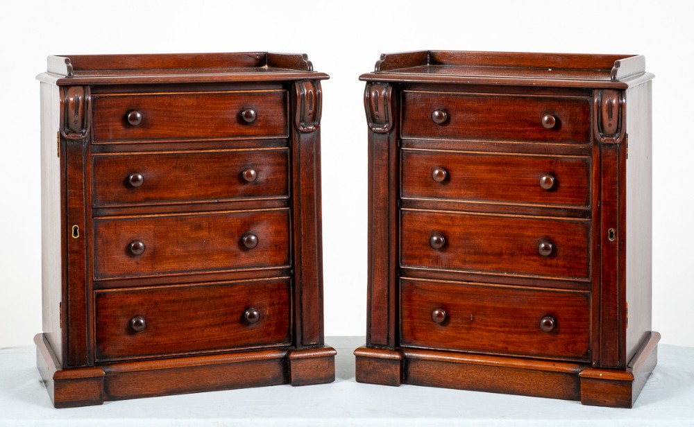 Good pair of Miniature Chests