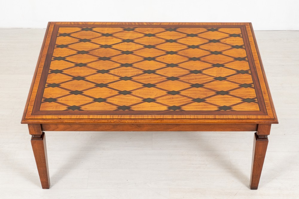 Inlaid Satinwood Coffee Table