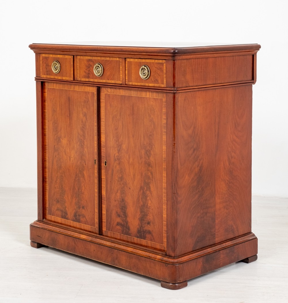 Victorian Mahogany 2 Door Side Cabinet