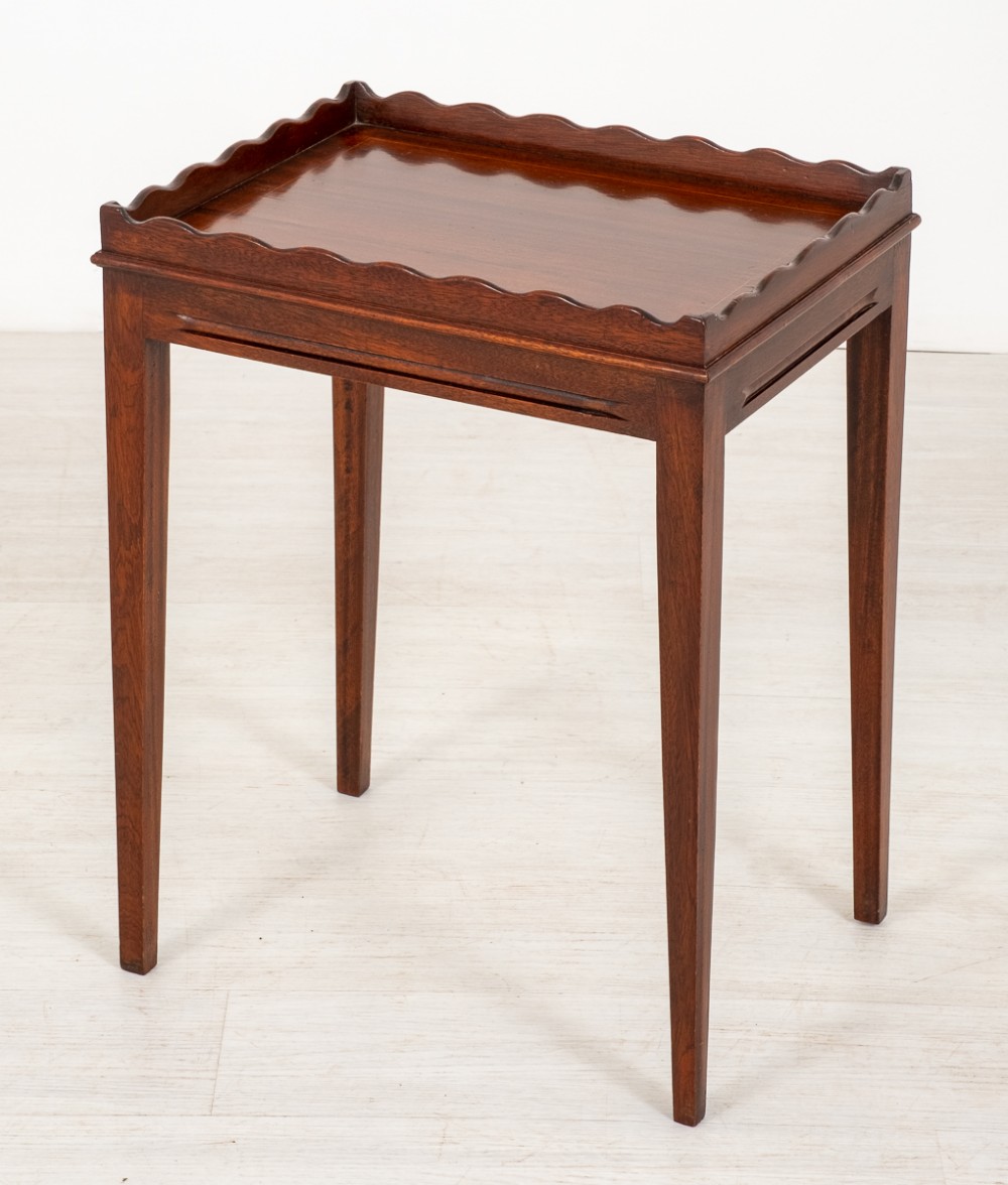 Small Mahogany Occasional Table