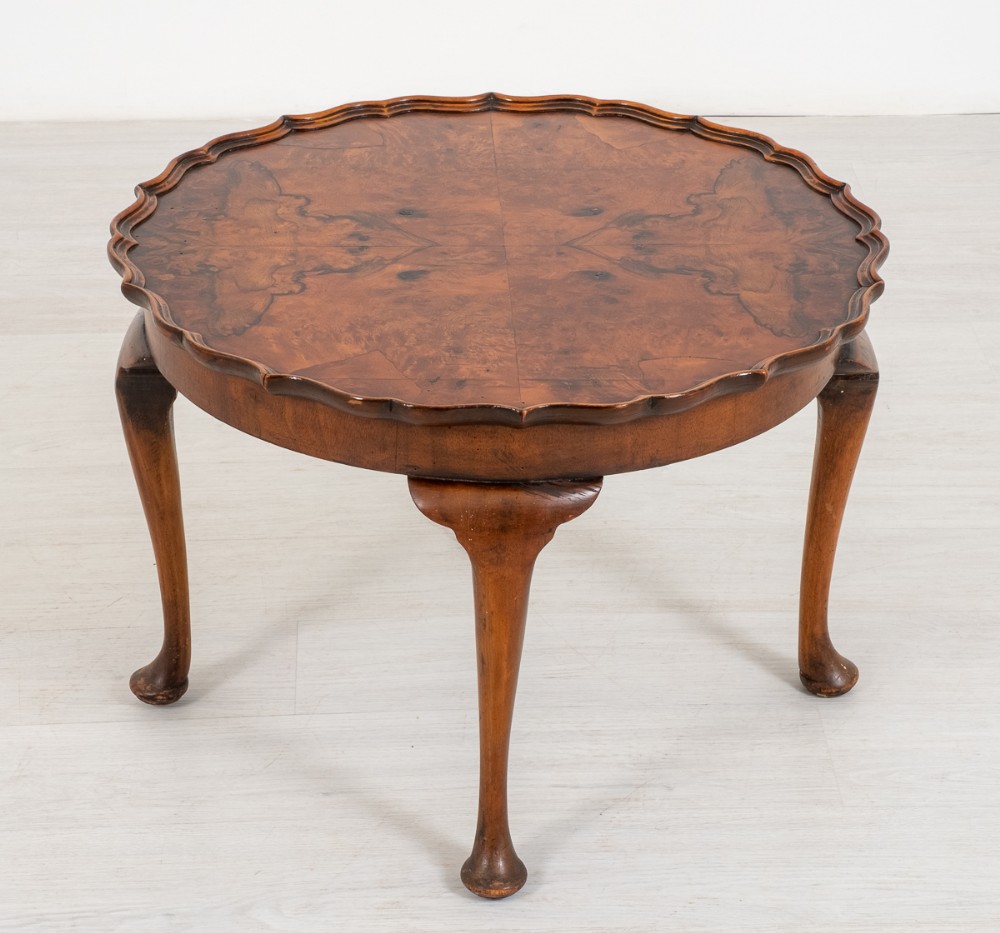 Walnut Queen Anne Style Coffee Table