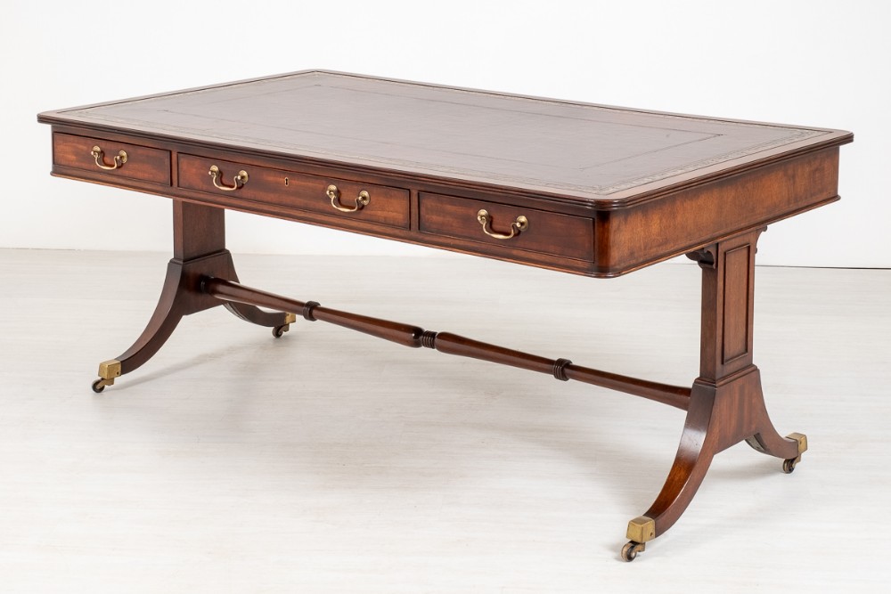 Mahogany Regency Style Writing Table