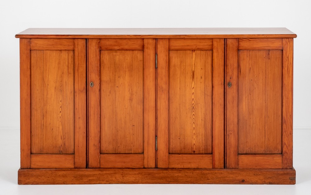 Antique Pitch Pine Cabinet