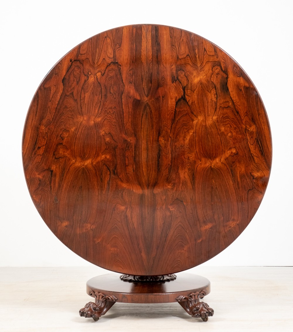 William IV Rosewood Centre Table