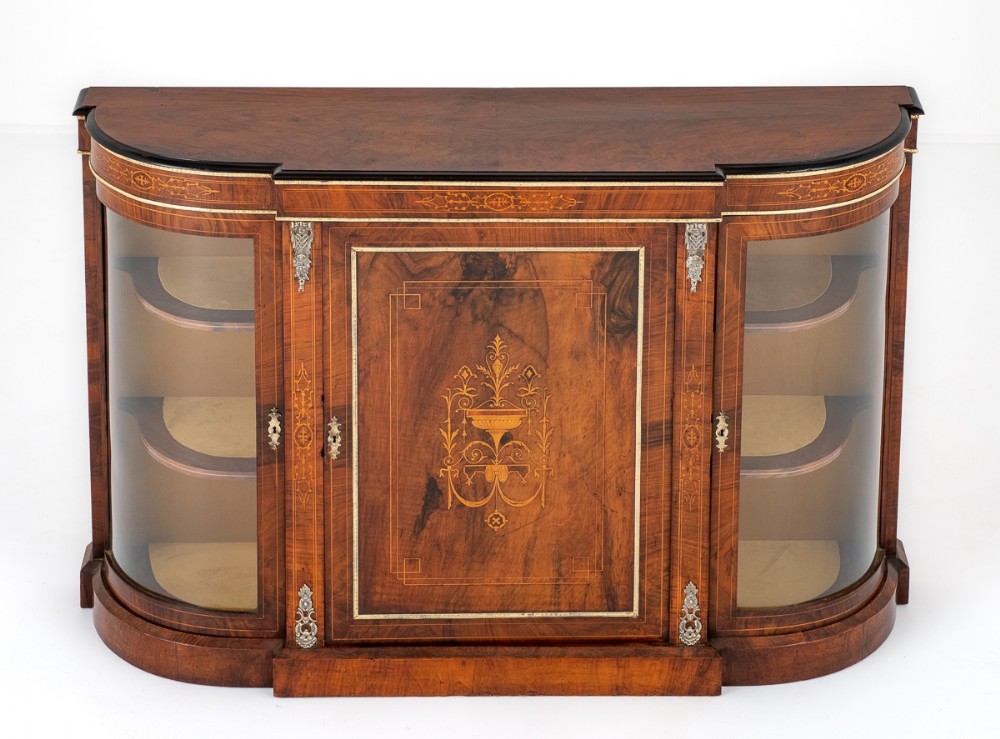 Victorian Walnut Credenza