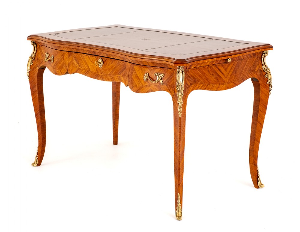 French Kingwood Bureau Plat