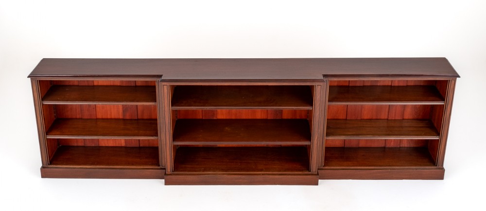 Large Mid Victorian Mahogany Bookcase