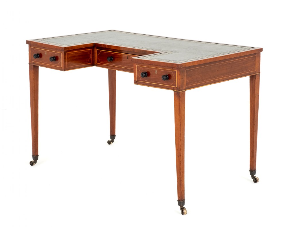 Regency Inlaid Mahogany Writing Table