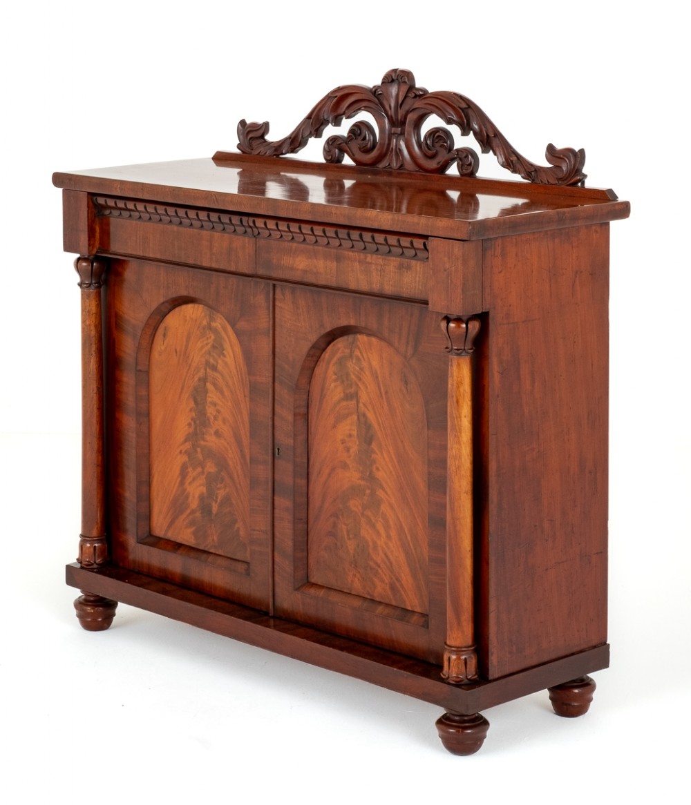 William IV 2 Door Mahogany Side Cabinet