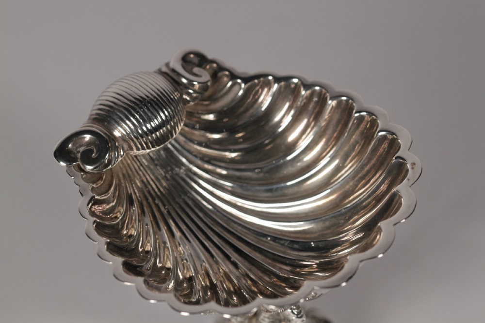 Silver Plated Oyster Shell Centre Piece View II